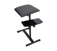 Armrest Stand with Storage Board, Portable Non-Slip Base, Stable Rack, Adjustable Height and Tilt Angle for Tattoo Artists, 90cm (35.4in)