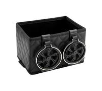 Armrest Storage Box - Car Tissue Storage Box, Center Console Organizer | Vehicle Bracket Organizer With 2 Cup Holder, Car Organization Central Armrest For Cup, Paper, Cell Phones