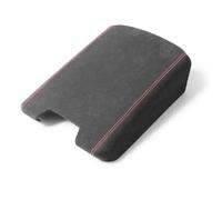 Armrest Storage Box Cover Panel Trim Decoration Car Interior Tuning Accessory For A6 C8 4K 2019 2020 2021(Black)