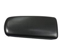 Armrest Storage Box For A4 B6 B7 2002-2007 Car Styling Carbon Fiber Center Console Tidying Armrest Box Panel Trim Cover Stickers
