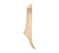 Armrest Storage Box For B&MW For 5 Series F10 F11 F18 Door Inner Handle Left Front Door Interior Door Panel Switch Frame Storage Box(Beige Yellow Left)