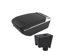 Armrest Storage Box For Dacia Car Central Console Armrest Storage Box Accessories(A3 Black white 7 USB)