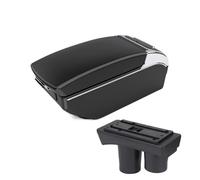 Armrest Storage Box For Peugeot 301 Car Armrest Box Storage Box Interior Car Accessories(A3 Black white 7 USB)