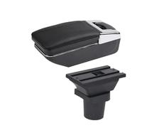 Armrest Storage Box For Toyota For Yaris 3 For Hybrid Car Armrest Box Interior Retrofit Central Storage Accessories(A black line No USB)