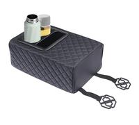Armrest with Storage Compartment for the Back Seat - Car Interior Storage with Drink Holder - Second Row of Seats Rear Central Armrests Storage Box, for Sport Utility Vehicle