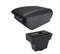 Armrests For Astra J 2012-2020 Car Armrest Box Center Storage Automobile Arm Rest(H All Black 4 USB)