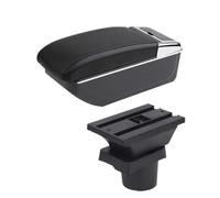 Armrests For Citigo For UP For Seat Mii 2009-2020 Car Armrest Box Console Storage Automobile Arm Rest(B black line NO USB)