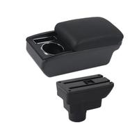Armrests For Corsa D 2011-2019 Car Armrest Box Storage Double-layer Automobile Arm Rest(N black line No USB)