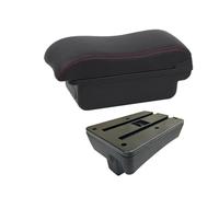 Armrests For Peugeot 307 CC Convertible 2001-2008 Car Armrest Box Storage Automobile Arm Rest(A2 red line NO USB)