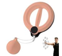 Arms and Shoulder Exercise Equipment, Smart Flabby Arm Exerciser with Digital Tracker, 360° Hand-Crank Forearm Trainer, for Upper Body Toning pink Standard Non-Counting Model