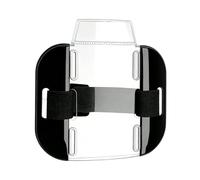 Arms Badge Holder for Men, Transparent Organizer Pouch | Ticket Holder Armband with Adjustable Elastic Strap and Buckle - For Skiing, Mountaineering, Rafting, Women and Men