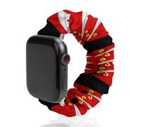 Arms of E-ssex County Council Soft Elastic Scrunchie Watch Strap Compatible with IWatch Series 6 5 4 3 2 1 Printed Wristbands Bands