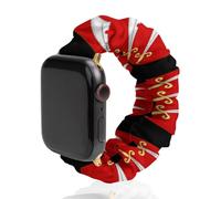 Arms of E-ssex County Council Soft Elastic Scrunchie Watch Strap Compatible with IWatch Series 6 5 4 3 2 1 Printed Wristbands Bands