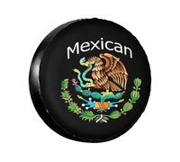 Arms of Mexico Replacement Tyre Cover Waterproof Durable Tyre Storage Bag, For Travel Trailer, Truck, Camper, 14in