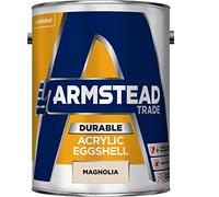 Armstead Trade Acrylic Eggshell Paint Magnolia 5 Litres