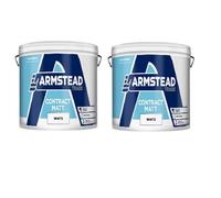 Armstead Trade Contract Matt Paint White 5L Pack Of 2