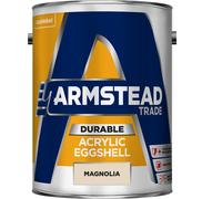 Armstead Trade Durable Acrylic Eggshell Paint 5ltr Magnolia