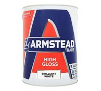 Armstead Trade High Gloss Paint Brilliant White 5L