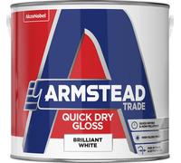 Armstead Trade Quick Drying Gloss 2.5ltr Brilliant White