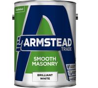 Armstead Trade Smooth Masonry Paint 5ltr Brilliant White