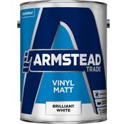 Armstead Trade Vinyl Matt Brilliant White 5 Litres