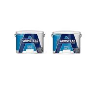 Armstead Trade Vinyl Matt White 10L (Pack Of 2)