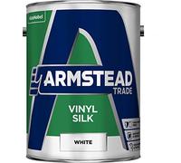 Armstead Trade Vinyl Silk Paint White 5 litres