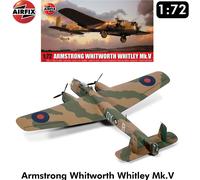 ARMSTRONG WHITWORTH WHITELY WWII Heavy Bomber 1:72 scale model kit AIRFIX A08016