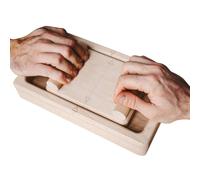 Armwrestling Training Toy - Finger Tension, Wrist Power Game | Ergonomic Muscle Dexterity Enhancing Structure, Compact Portable Wooden Board Climber Dorm Practice Hand Fitness Match