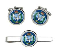 Army Air Corps, British Army Cufflinks and Tie Clip Set
