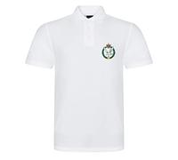 Army Air Corps Mens Embroidered Polo Shirt British Army Military Embroidery (UK, Alpha, XL, Regular, Regular, White)