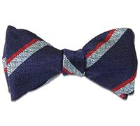 Army Air Corps Silk Non Crease (Self Tie) Regimental Bow Tie
