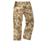 Army and Outdoors 6 Pocket Camouflage Combat Cargo Trousers - British Desert (30)