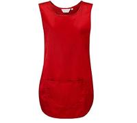 Army And Workwear Exact Colour: Red | General Size: Large L 16/18 | Type: Tabard Cleaners Kitchen Waitress bar Staff Chef co