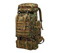 Army Backpack For Men - Ruck Backpack, 80L Capacity Army Bag Water & Tear Resistant | Assault Pack, Large Trekking Rucksack, Jungle Digital, Refer to description