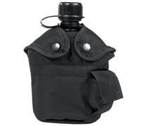 ARMY BLACK WATER BOTTLE CANTEEN ARMED FORCES CAMPING US ALICE BELT HOLDER + CUP