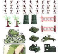 Army Cake Topper - 39PCS Armies Birthday Party Decorations | Camo Parties, Soldier Birthdate Decoration, Cupcake Toppers Cakes Topper for Birthdays Supplies