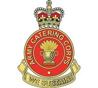 Army Catering Corps (SK4) Military Waterproof Vinyl Stickers Decal AAC Veteran Squaddie Army 100mm x 73mm