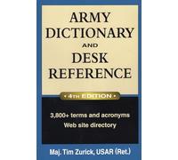 Army Dictionary and Desk Reference (Army Dictionary & Desk Reference)