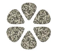 Army Digital Camouflage Print Guitar Picks With Grip Stamped, Non Slip Picks Of 6 For Acoustic Electric Guitar Picks Guitar Accessories Ukulele For Acoustic Guitar Bas