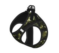 Army Digital Camouflage Print Pet Vest Harnesses Leash Set Reflective Puppy Vest Dogs Walking Training Dog Harness