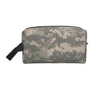Army Digital Camouflage Print Toiletry Bag for Women Travel Toiletry Bag, Spacious Capacity Cosmetic Bag for Men