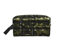Army Digital Camouflage Print Toiletry Bag for Women Travel Toiletry Bag, Spacious Capacity Cosmetic Bag for Men
