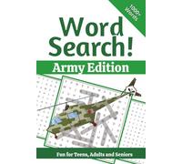 Army Edition Word Search Puzzle Book: Word Searches with Easy to Read Print about Army, Military ,Combat and more |6x9 inches,135 pages|60+ puzzles 1000+ words Gift for Veterans, Military Personnel
