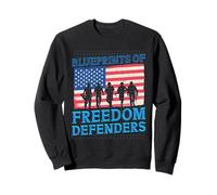 Army Engineer Blueprints Of Freedom Defenders Sweatshirt