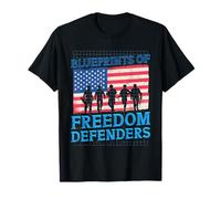 Army Engineer Blueprints of Freedom Defenders T-Shirt