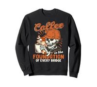 Army Engineer Coffee Is The Fundation Of Every Bridge Sweatshirt