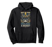 Army Engineer Combat Engineers Building A Bridge Pullover Hoodie