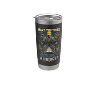 Army Engineer Combat Engineers Building A Bridge Stainless Steel Insulated Tumbler