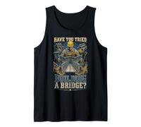 Army Engineer Combat Engineers Building A Bridge Tank Top